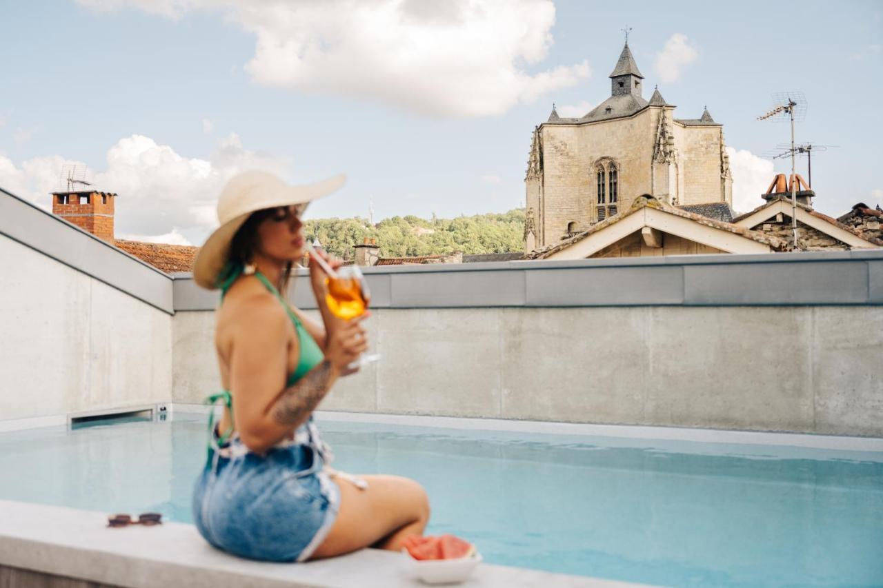 Appart'Hotel Les Fleurines By Urban Style Villefranche-de-Rouergue Exterior foto